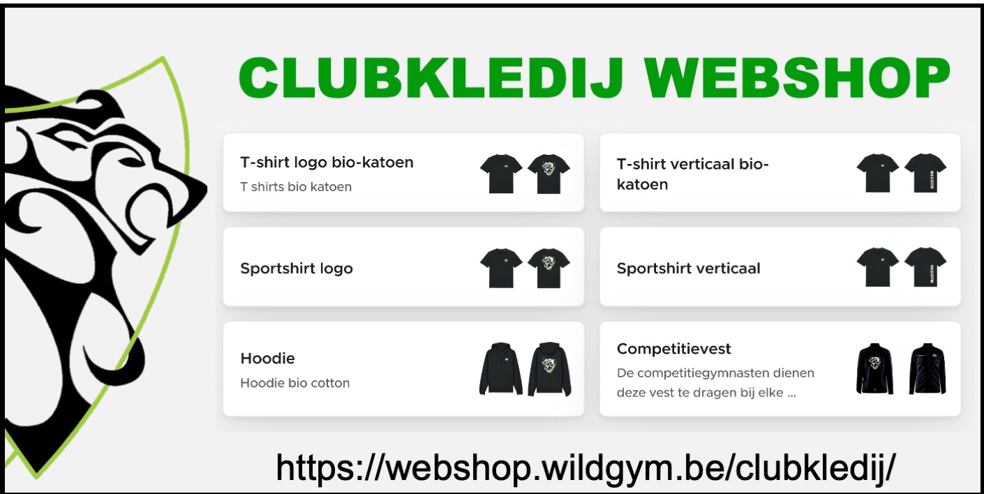Clubkledij webshop