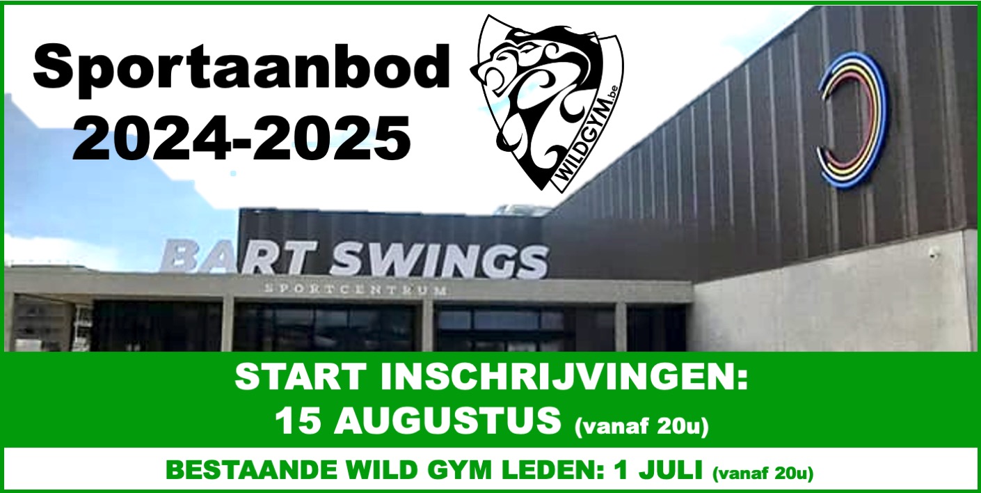 Sportaanbod 2024-2025